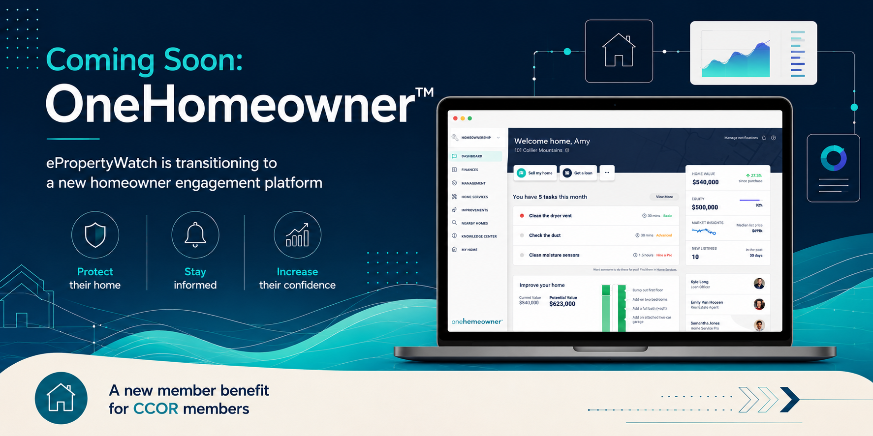 OneHomeowner™ Launches June 11: A New Client Engagement Benefit for MLS Members