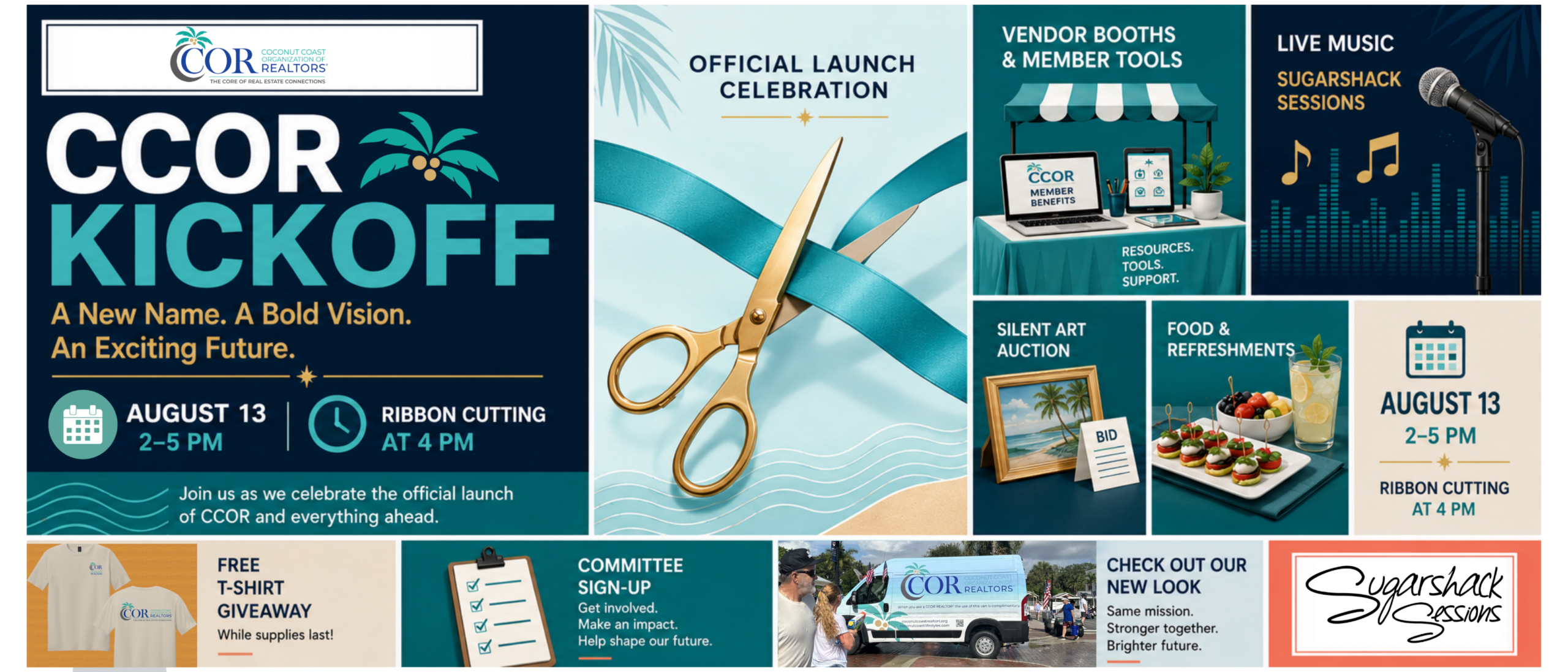 Coconut Coast Organization of REALTORS Kickoff on August 13