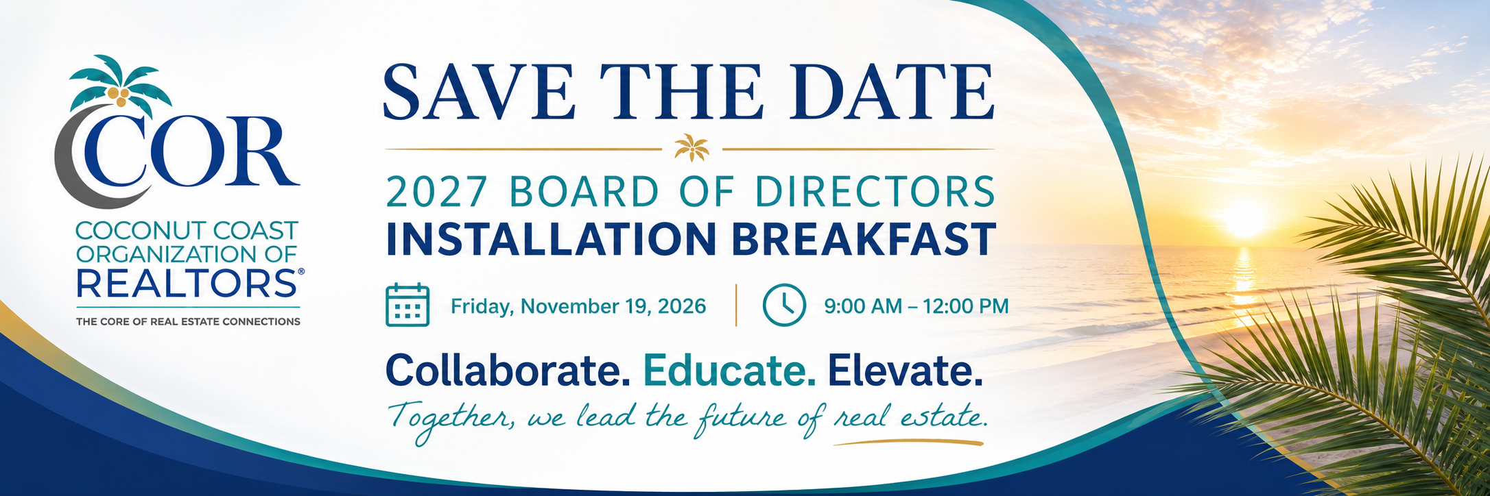 Save the Date for the 2027 CCOR Installation Breakfast