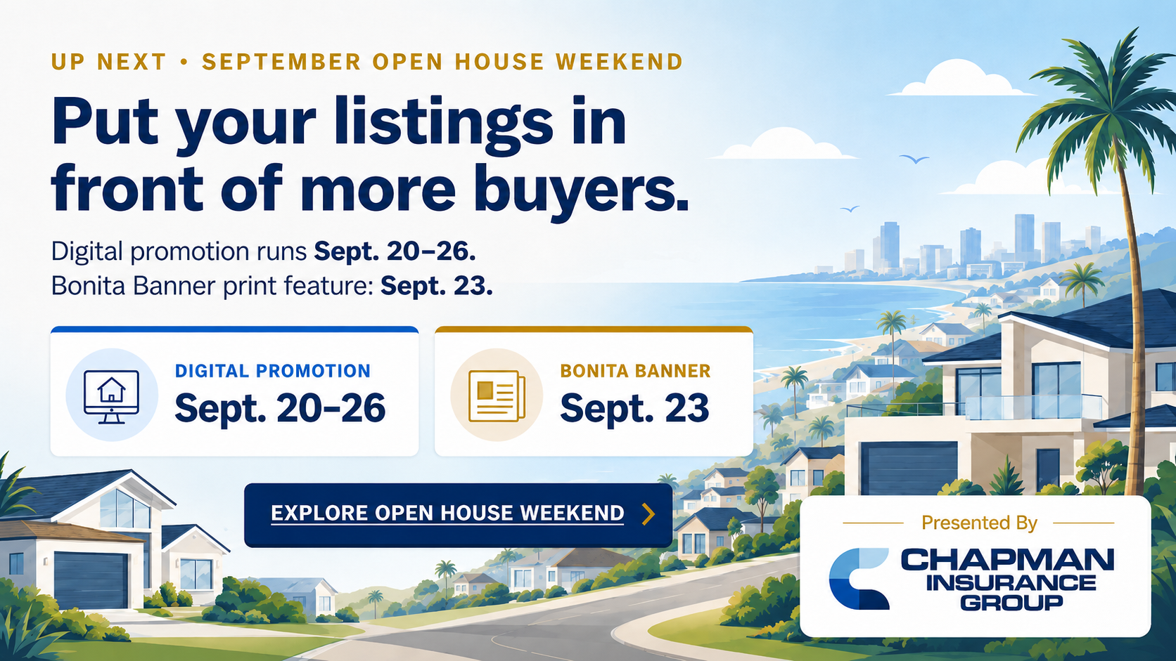 September Open House Weekend